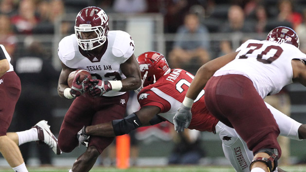 NCAA Football: Arkansas vs Texas A&M