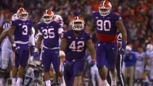 No. 2 Clemson meets South Carolina with lot on line