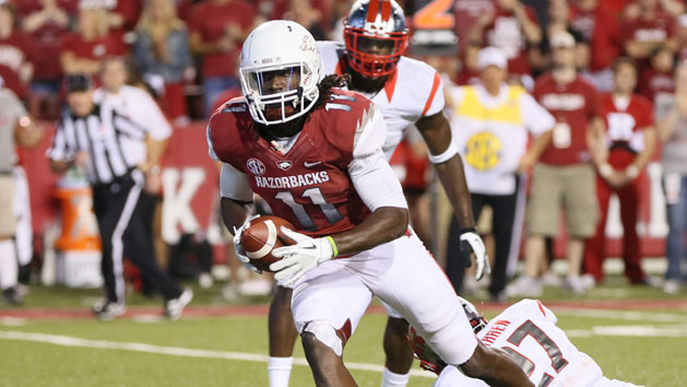NCAA Football: Rutgers at Arkansas