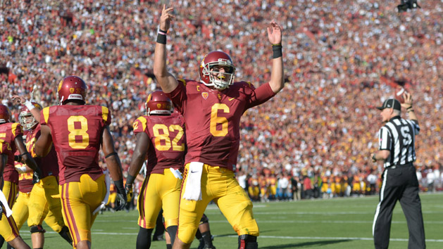 Quarterback Cody Kessler (6) is back to lead an experienced USC offense. Kirby Lee-USA TODAY Sports