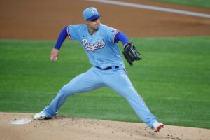 Rangers decline $18M option on RHP Kluber