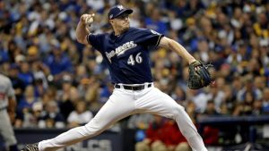 Brewers P Knebel to decide Friday on surgery