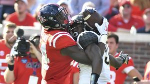 Metcalf’s Circus Catch Highlights the Ole Miss Win
