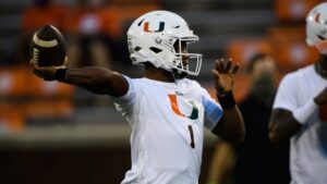 Miami QB D’Eriq King ices NIL deal with Panthers