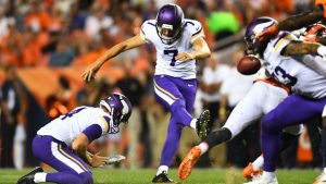 Vikings cut Forbath, hand kicking duties to Carlson