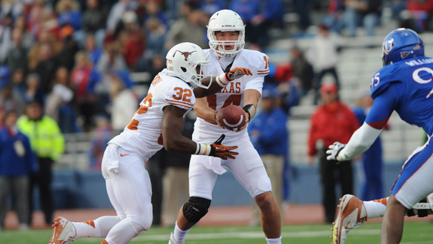 NCAA Football: Texas at Kansas