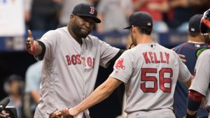 Ortiz powers Red Sox to sweep, 11th straight win