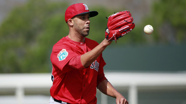 David Price (24) works out at Jet Blue Park. Photo Credit: Kim Klement-USA TODAY Sports