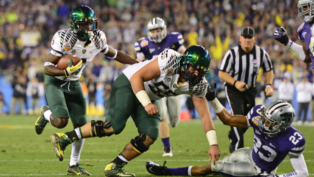 NCAA Football: Fiesta Bowl-Oregon vs Kansas State