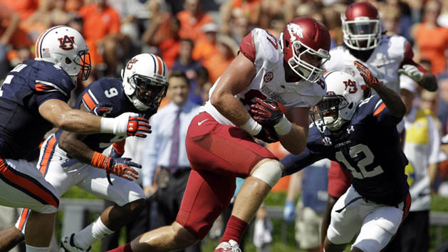 NCAA Football: Arkansas at Auburn
