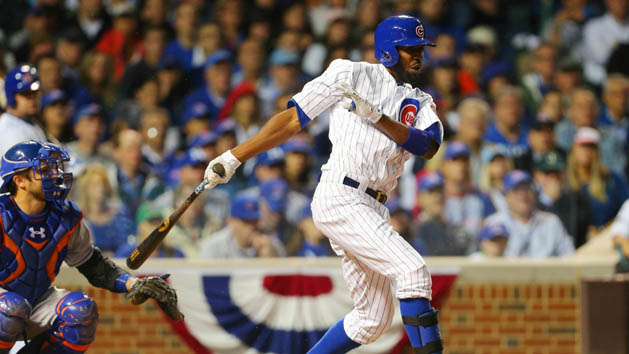 Dexter Fowler (24) played well for the Cubs last season. Photo Credit: Dennis Wierzbicki-USA TODAY Sports