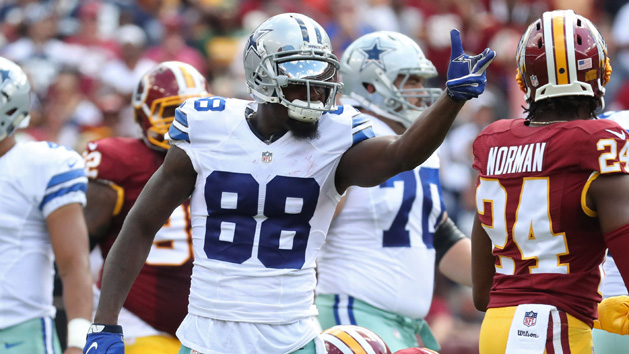 Dez Bryant won't play in this week's preseason game. Photo Credit: Tim Heitman-USA TODAY Sports