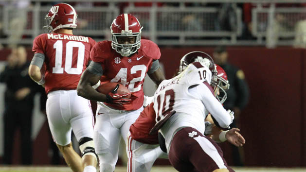 NCAA Football: Mississippi State at Alabama