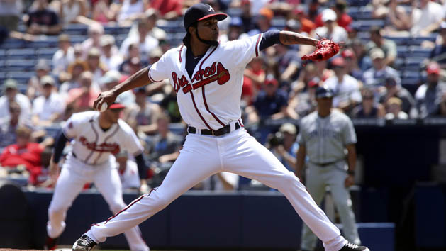 MLB: San Diego Padres at Atlanta Braves