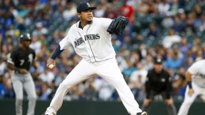 Mariners’ Hernandez, three relievers shut out A’s