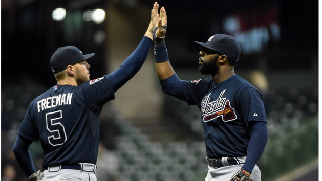 MLB: Atlanta Braves at Milwaukee Brewers