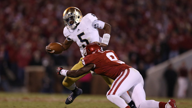 NCAA Football: Notre Dame at Oklahoma
