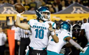 Coastal Carolina QB McCall out indefinitely