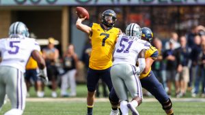 No. 12 WVU faces road test at No. 25 Texas Tech