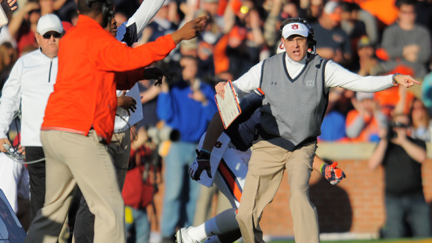 NCAA Football: Alabama at Auburn