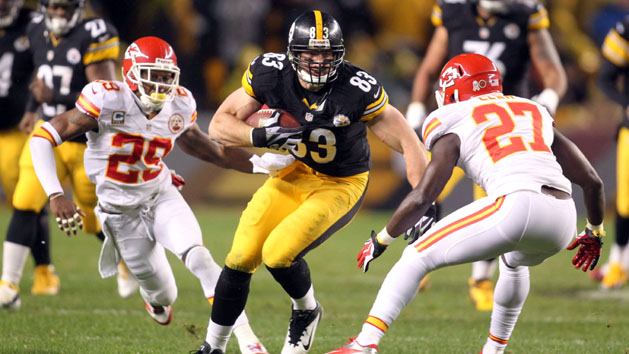 TE Heath Miller is retiring. (Charles LeClaire-USA TODAY Sports)