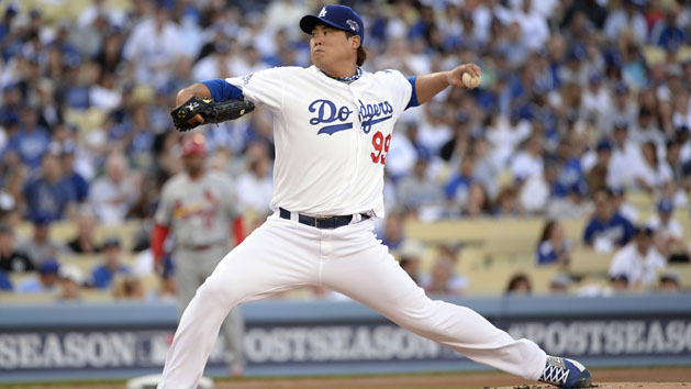 MLB: NLCS-St. Louis Cardinals at Los Angeles Dodgers