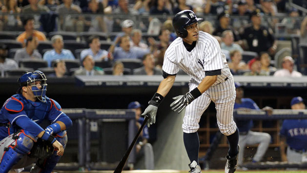 MLB: Texas Rangers at New York Yankees