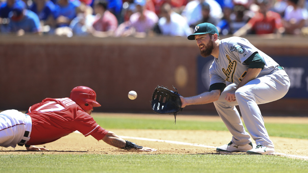 MLB: Oakland Athletics at Texas Rangers