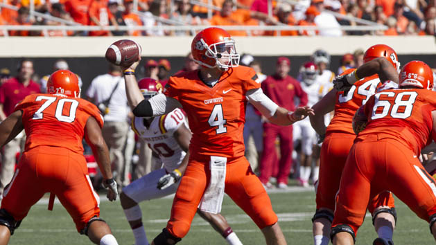 NCAA Football: Iowa State at Oklahoma State