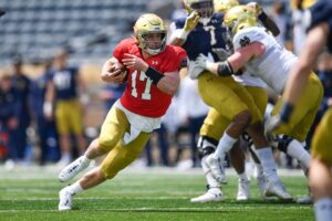 Notre Dame names Jack Coan starting QB