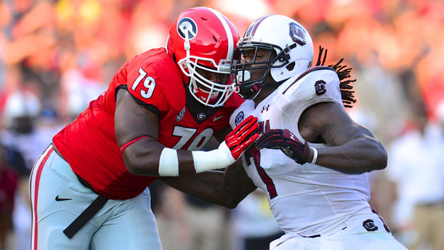 NCAA Football: South Carolina at Georgia