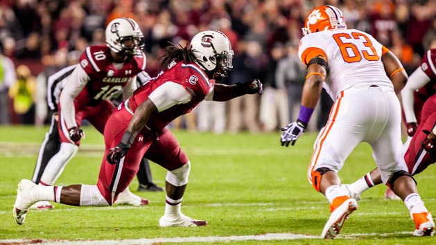NCAA Football: Clemson at South Carolina