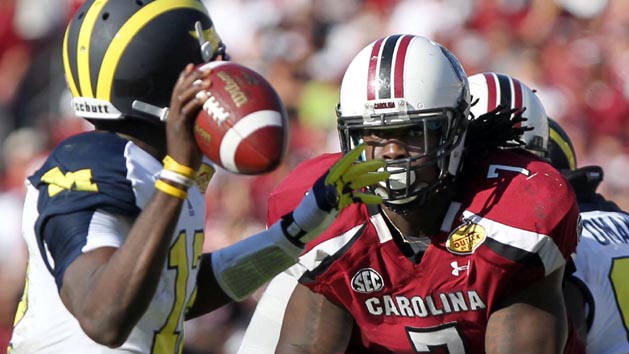 NCAA Football: Outback Bowl-South Carolina vs Michigan