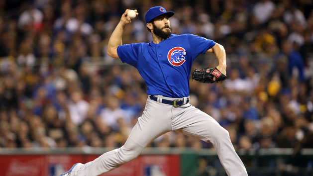 Jake Arrieta's price tag is going up by the day with his continued success on the mound. Photo Credit: Charles LeClaire-USA TODAY Sports