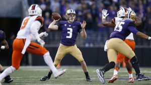 No. 4 Washington enters CFP discussion