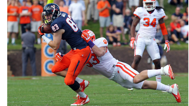 NCAA Football: Clemson at Virginia