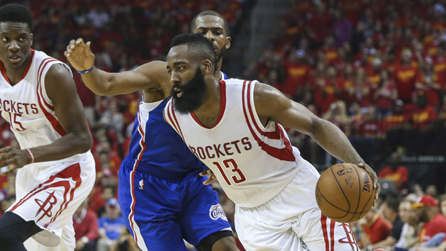 James Harden resigned with the Rockets. Photo Credit: Troy Taormina-USA TODAY Sports