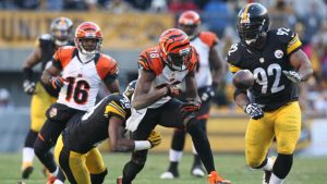 Harrison visits Bengals