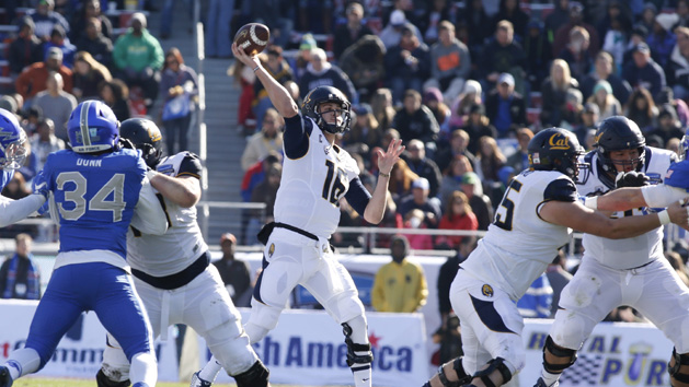 Will Jared Goff (16) be the No. 1 pick? Photo Credit: Tim Heitman-USA TODAY Sports