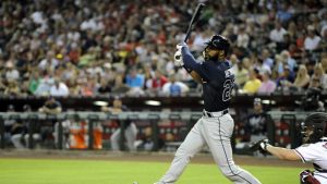 Braves RF Heyward thriving in leadoff spot