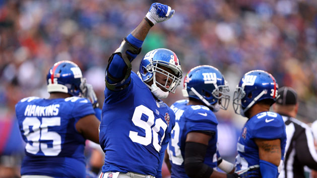 We wish Jason Pierre-Paul the best following a freak accident. (Brad Penner-USA TODAY Sports)