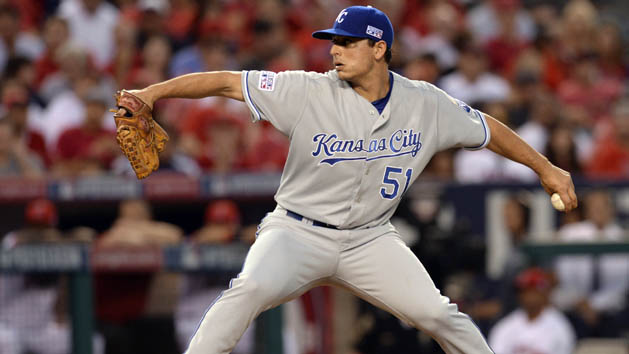 MLB: ALDS-Kansas City Royals at Los Angeles Angels