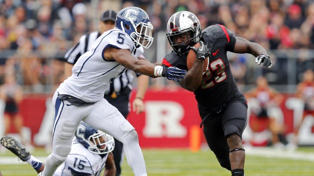 NCAA Football: Connecticut at Rutgers