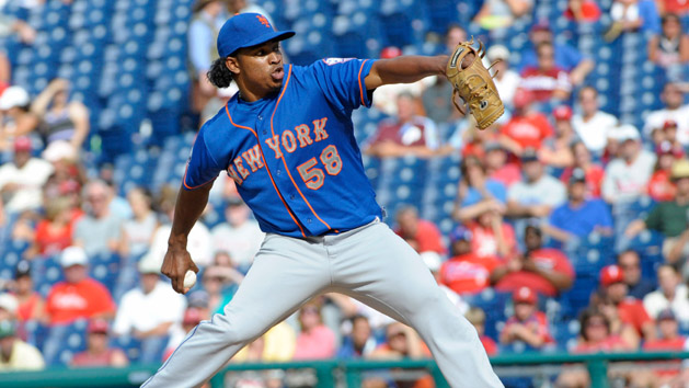 Jenrry Mejia (58) is out of baseball for good now. Credit: Eric Hartline-USA TODAY Sports
