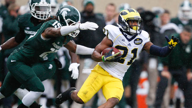 NCAA Football: Michigan at Michigan State