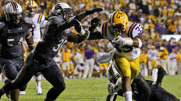 NCAA Football: South Carolina at LSU