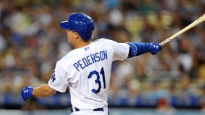 Dodgers rookie Pederson soaking it in