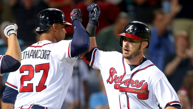 MLB: San Diego Padres at Atlanta Braves