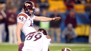 No. 25 Virginia Tech prevails with record 6 field goals