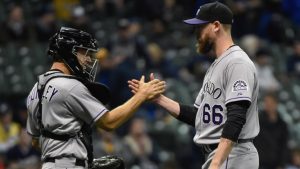 Rockies’ Axford takes leave to be with ailing son